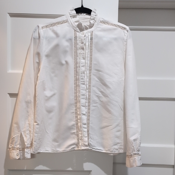 Sezane Tops - Rare Sezane Marguerite Blouse ASO Kate Middleton Sz 40